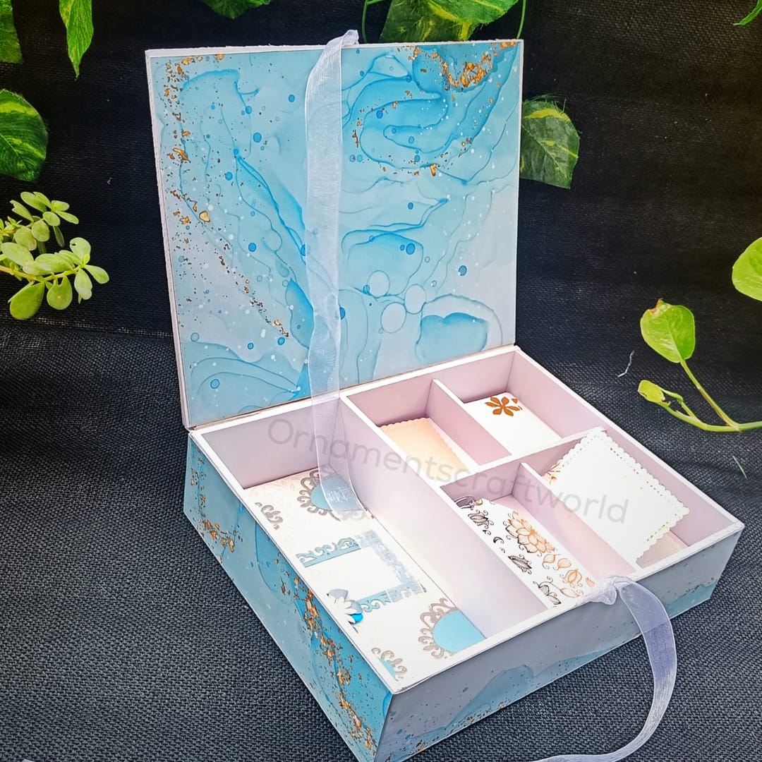 Blue Hamper box