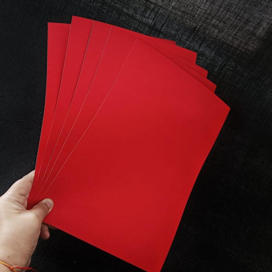 Red Cardstock