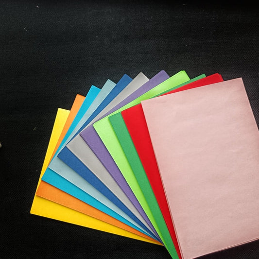 Colored Cardstock Combo Pack of 24 sheets